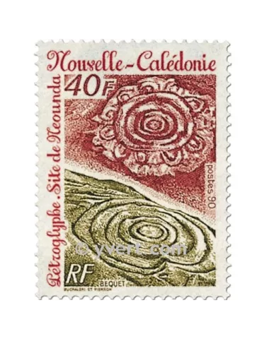 n° 597 -  Timbre Nelle-Calédonie Poste 2