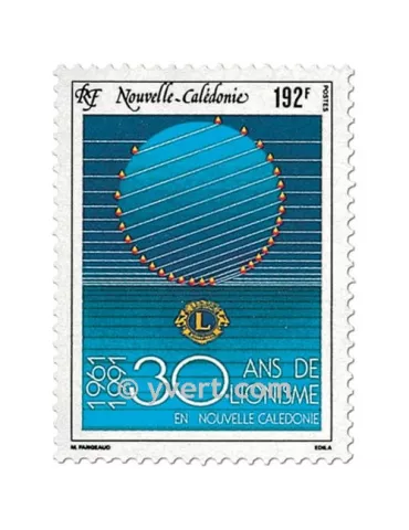 n° 621 -  Timbre Nelle-Calédonie Poste 2