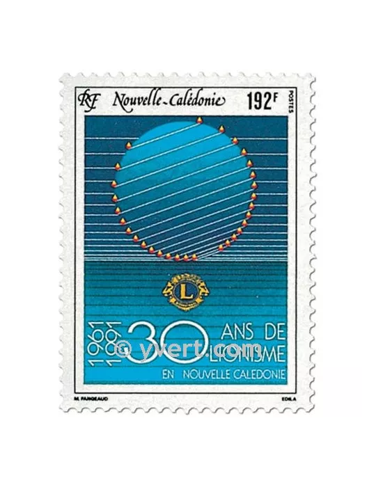 n° 621 -  Timbre Nelle-Calédonie Poste