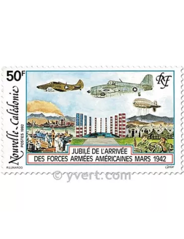 n° 633 -  Timbre Nelle-Calédonie Poste 2