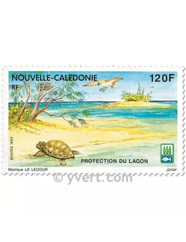 n° 636 -  Timbre Nelle-Calédonie Poste 2