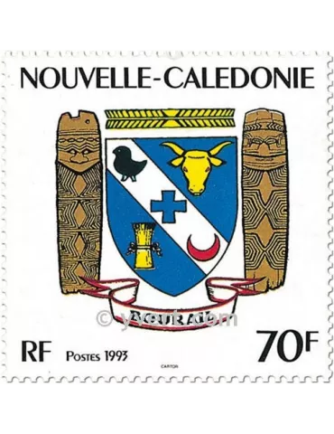 n° 641/653 -  Timbre Nelle-Calédonie Poste 2