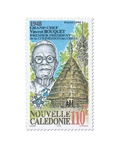 n° 762 -  Timbre Nelle-Calédonie Poste 2