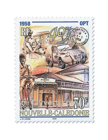n° 776/777 -  Timbre Nelle-Calédonie Poste 2