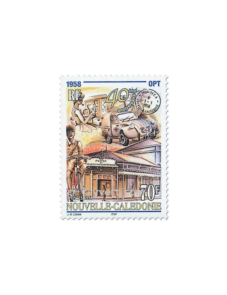 n° 776/777 -  Timbre Nelle-Calédonie Poste