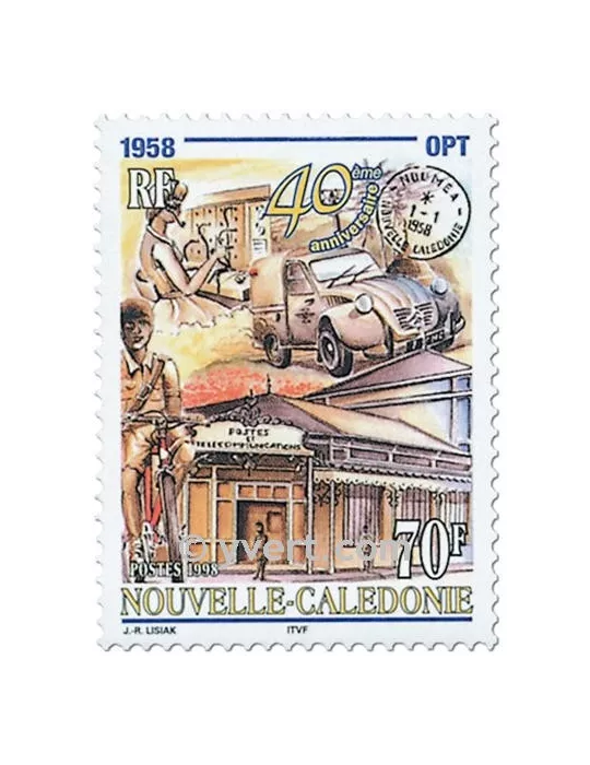 n° 776/777 -  Timbre Nelle-Calédonie Poste