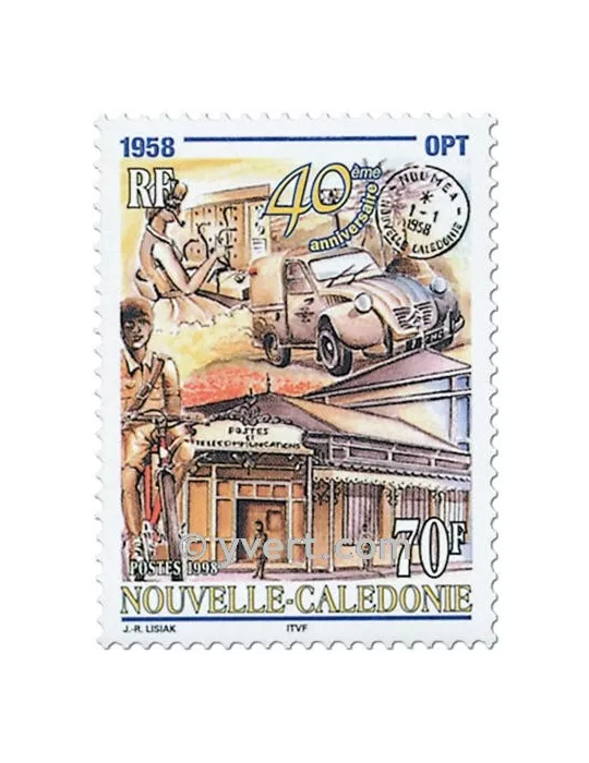 n° 776/777 -  Timbre Nelle-Calédonie Poste