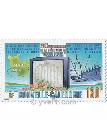 n° 778 -  Timbre Nelle-Calédonie Poste 2