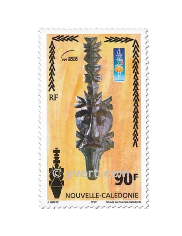 n° 823/824 -  Timbre Nelle-Calédonie Poste 2
