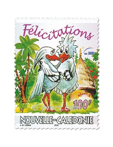 n° 834/836 -  Timbre Nelle-Calédonie Poste 2