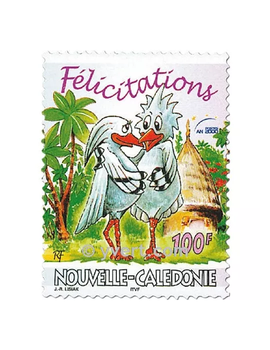 n° 834/836 -  Timbre Nelle-Calédonie Poste