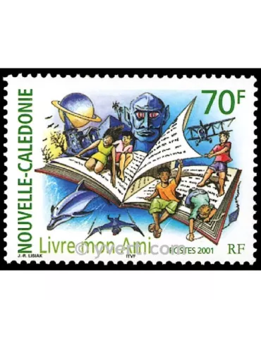n° 859 -  Timbre Nelle-Calédonie Poste 2