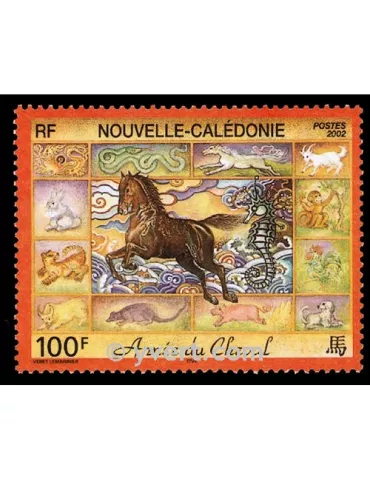 n° 863 -  Timbre Nelle-Calédonie Poste 2