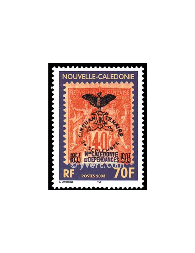 n° 889 -  Timbre Nelle-Calédonie Poste