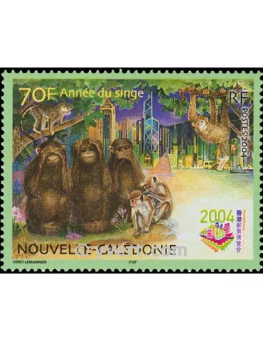 n° 910 -  Timbre Nelle-Calédonie Poste 2