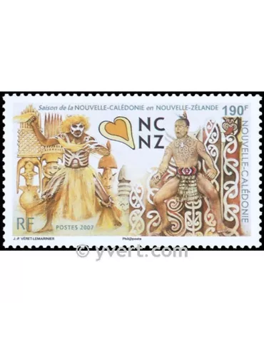 n° 1017 -  Timbre Nelle-Calédonie Poste 2