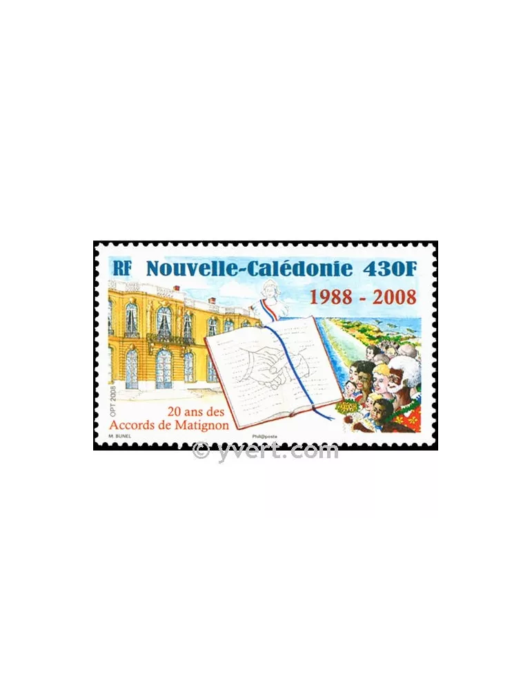 n° 1037 -  Timbre Nelle-Calédonie Poste