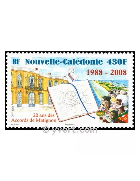 n° 1037 -  Timbre Nelle-Calédonie Poste