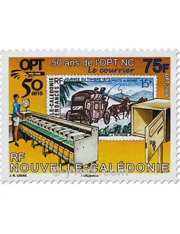 n° 1045/1047 -  Timbre Nelle-Calédonie Poste 2