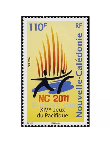 n° 1060 -  Timbre Nelle-Calédonie Poste 2