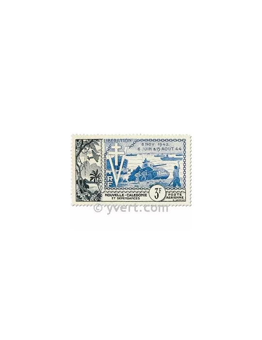 n° 65 -  Timbre Nelle-Calédonie Poste aérienne