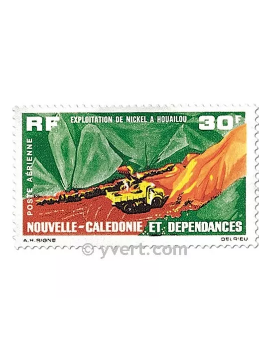 n° 74 -  Timbre Nelle-Calédonie Poste aérienne