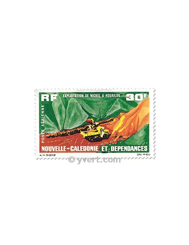 n° 74 -  Timbre Nelle-Calédonie Poste aérienne