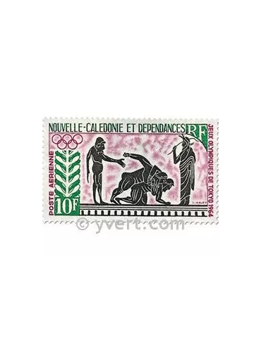 n° 76 -  Timbre Nelle-Calédonie Poste aérienne