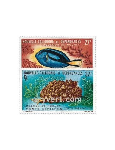 n° 77/78 -  Timbre Nelle-Calédonie Poste aérienne