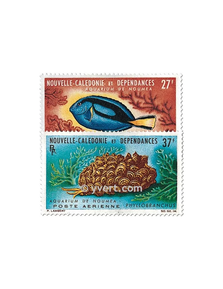 n° 77/78 -  Timbre Nelle-Calédonie Poste aérienne