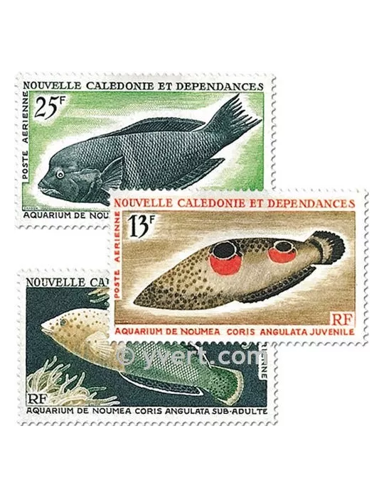 n° 81/83 -  Timbre Nelle-Calédonie Poste aérienne