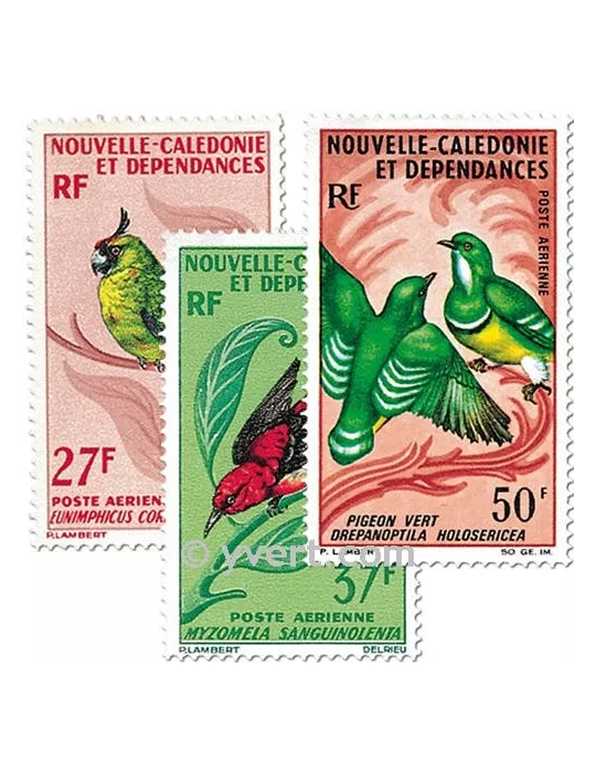 n° 88/90 -  Timbre Nelle-Calédonie Poste aérienne