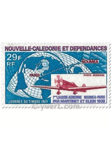 n° 102 -  Timbre Nelle-Calédonie Poste aérienne 2
