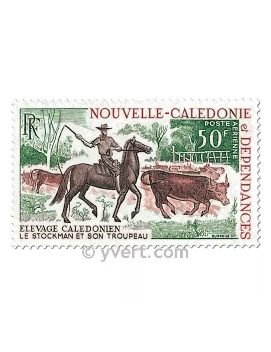 n° 104 -  Timbre Nelle-Calédonie Poste aérienne