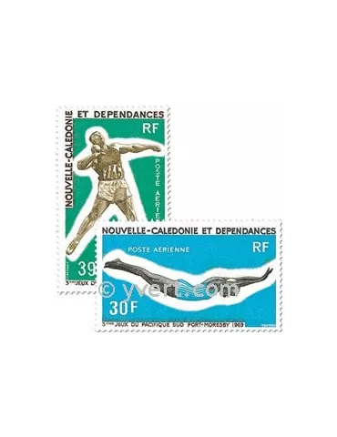 n° 106/107 -  Timbre Nelle-Calédonie Poste aérienne