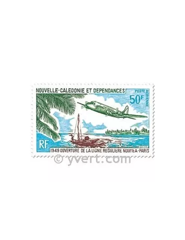 n° 109 -  Timbre Nelle-Calédonie Poste aérienne