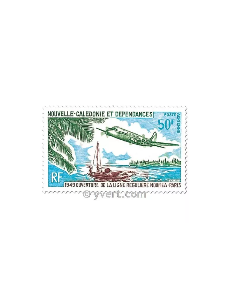 n° 109 -  Timbre Nelle-Calédonie Poste aérienne