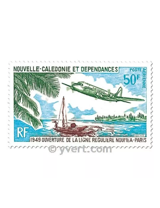 n° 109 -  Timbre Nelle-Calédonie Poste aérienne