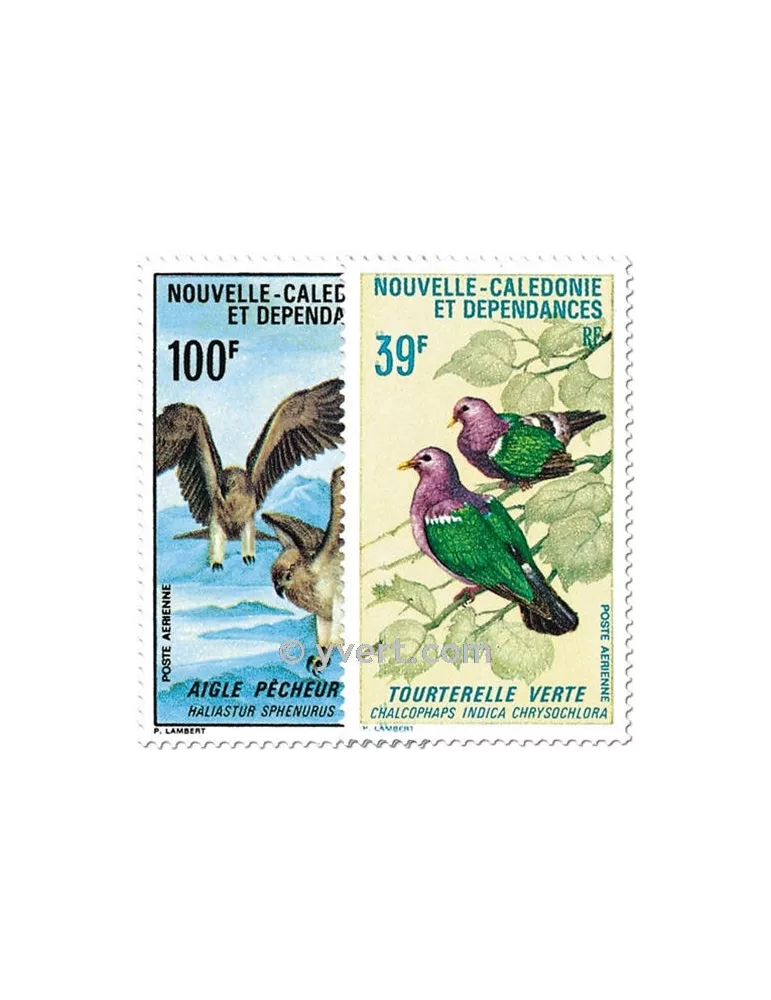 n° 110/111 -  Timbre Nelle-Calédonie Poste aérienne
