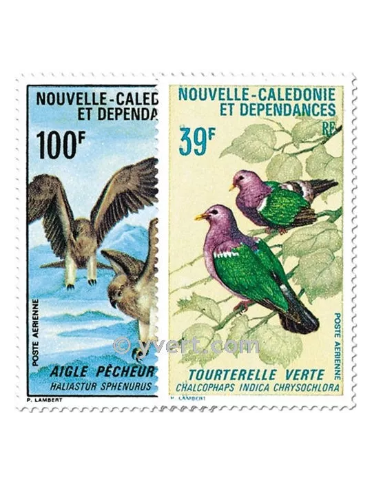 n° 110/111 -  Timbre Nelle-Calédonie Poste aérienne