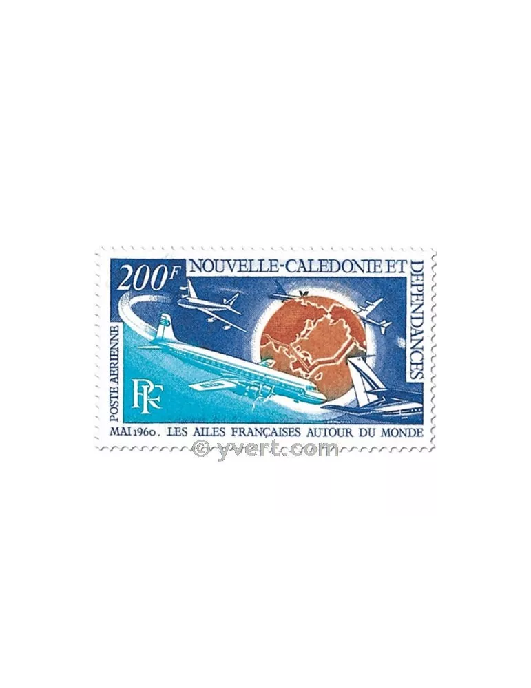 n° 112 -  Timbre Nelle-Calédonie Poste aérienne