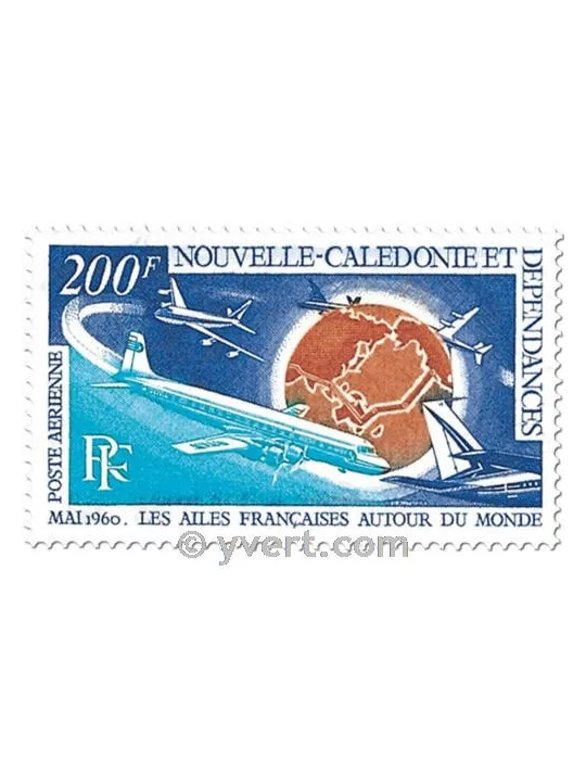 n° 112 -  Timbre Nelle-Calédonie Poste aérienne