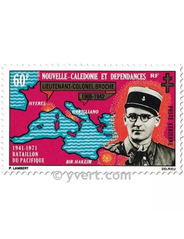 n° 121 -  Timbre Nelle-Calédonie Poste aérienne 2