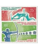 n° 122/123 -  Timbre Nelle-Calédonie Poste aérienne