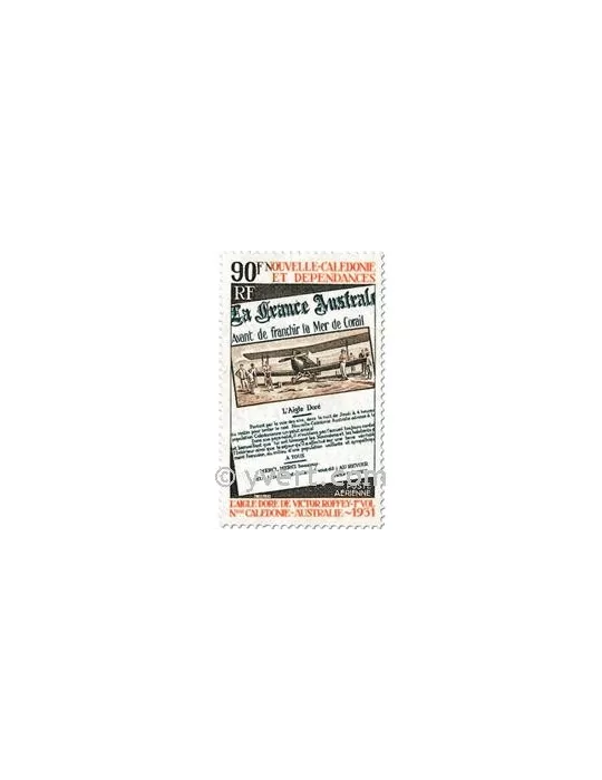 n° 125 -  Timbre Nelle-Calédonie Poste aérienne