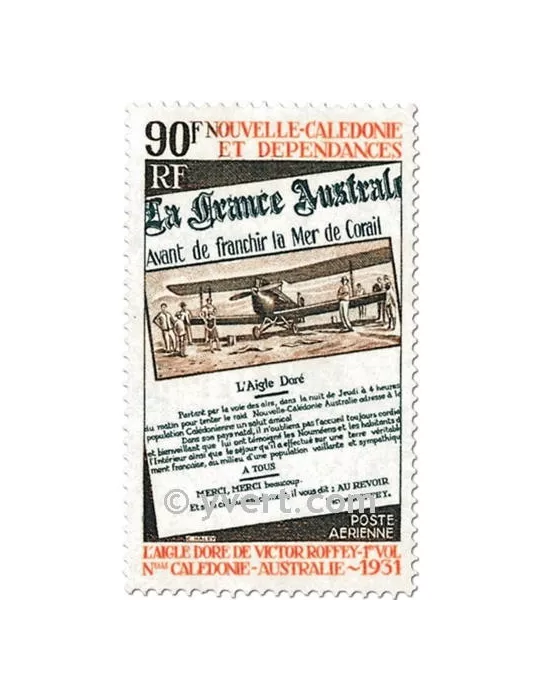 n° 125 -  Timbre Nelle-Calédonie Poste aérienne