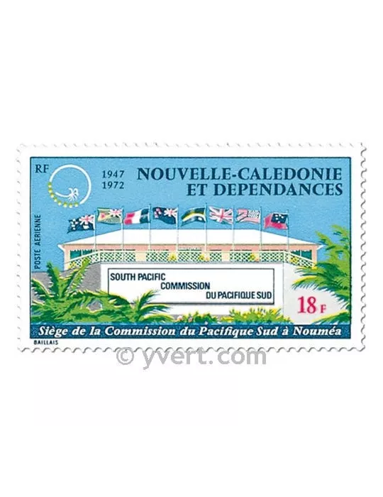 n° 128 -  Timbre Nelle-Calédonie Poste aérienne