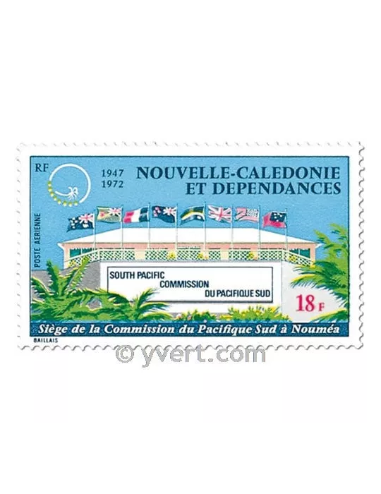 n° 128 -  Timbre Nelle-Calédonie Poste aérienne
