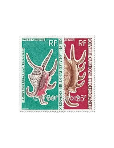 n° 129/130 -  Timbre Nelle-Calédonie Poste aérienne