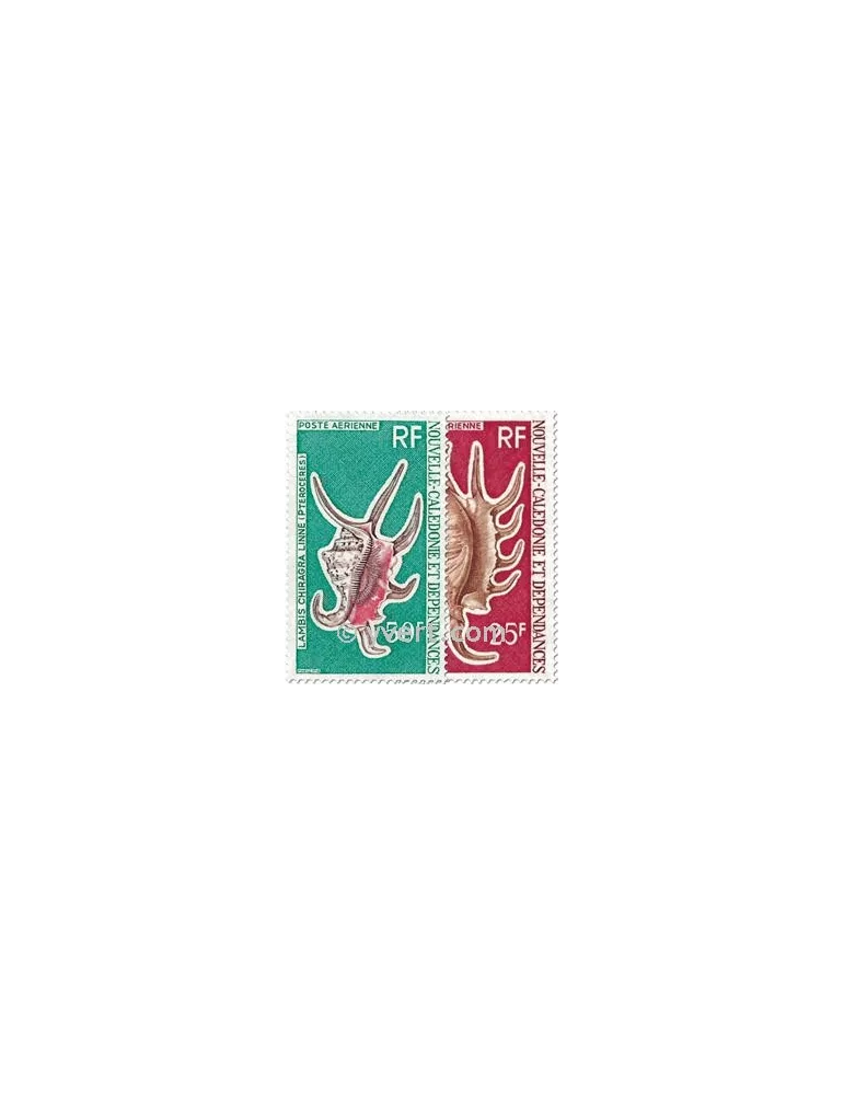 n° 129/130 -  Timbre Nelle-Calédonie Poste aérienne